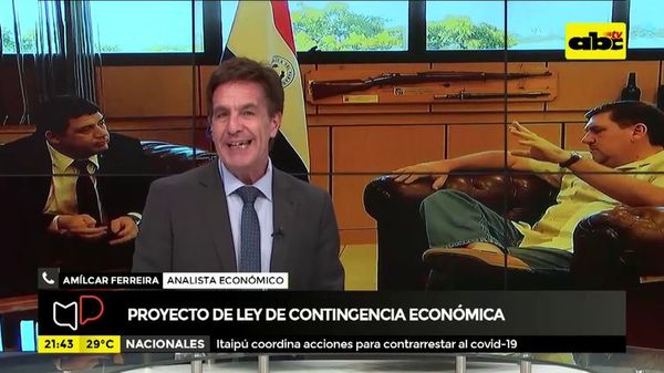 Proyecto de ley de contingencia económica - Mesa de Periodistas - ABC Color