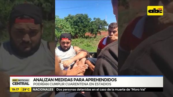 Cuarentena total: Analizan medidas para aprehendidos - ABC Noticias - ABC Color