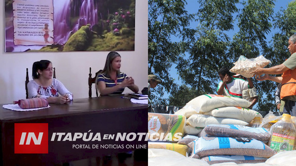 MUNICIPIO DE SAN JUAN DEL PARANÁ COORDINA LISTA PARA KITS ALIMENTARIO.