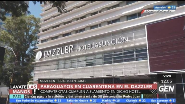 HOY / Trasladan a una base militar a los paraguayos que estaban aislados en un hotel