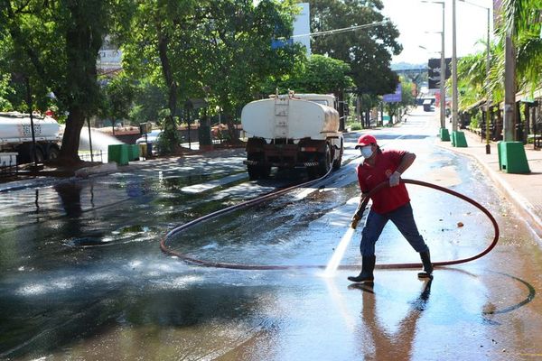 Limpieza y desinfección de espacios de mucha concurrencia - ABC en el Este - ABC Color