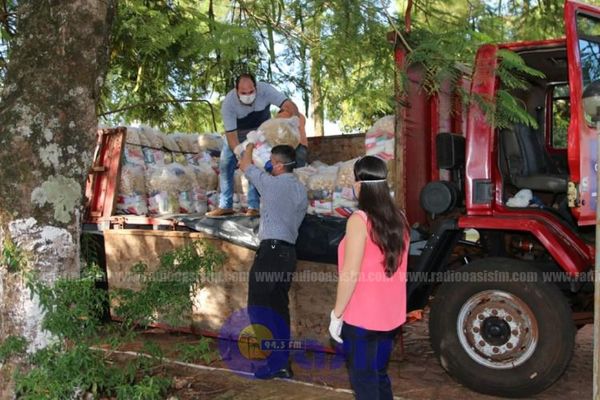 Gobernación de Amambay distribuye kit de alimentos en los distritos del Departamento