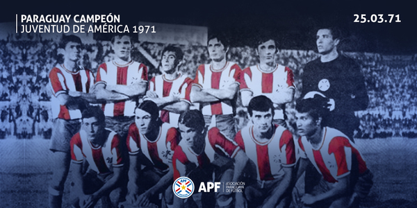 Paraguay recuerda su consagración en el Sudamericano de 1971