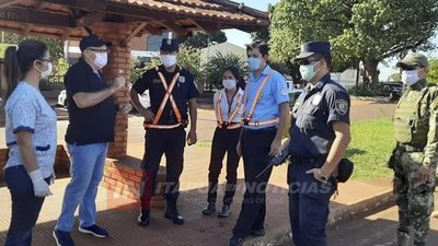 BLOQUEO SANITARIO EN 3 PUNTOS SOBRE RUTA 6 EN COLONIAS UNIDAS