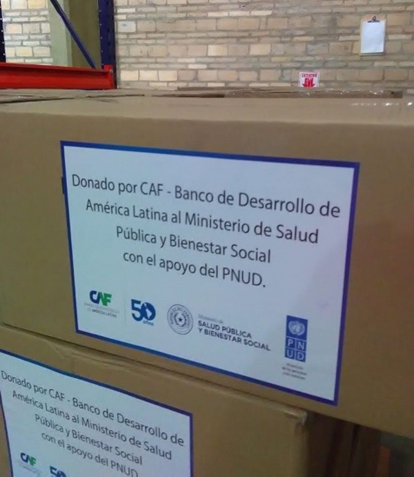 El Ministerio de Salud recibió 200.000 mascarillas en donación | .::Agencia IP::.
