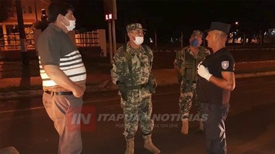 CONTROLAN Y DESINFECTAN A PERSONAS Y VEHÍCULOS QUE INGRESAN A GRAL. ARTIGAS