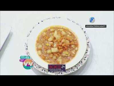 Poroto guisado y galletas de aceite | Recetas en Vive la Vida XL