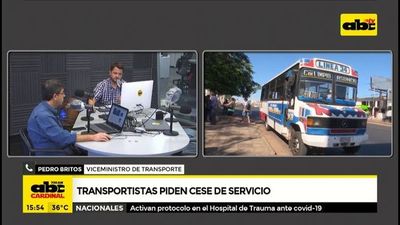 Choferes podrían rotar y así cumplir cuarentena - Nacionales - ABC Color