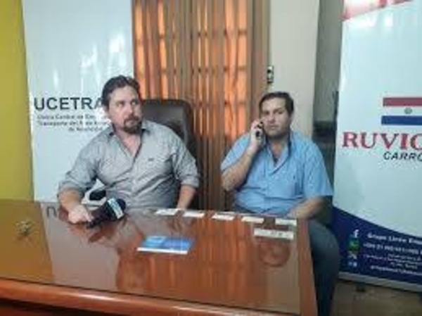 HOY / Ignacio Cárdenas, Presidente de la UCETRAMA, señaló que están a disposición de lo que decida el gobierno