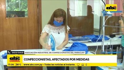 Confeccionistas, afectados con medidas del Gobierno - ABC Noticias - ABC Color