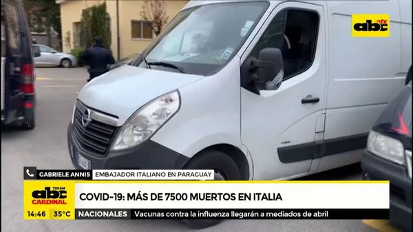 Covid-19: Más de 7.500 muertos en Italia - ABC Noticias - ABC Color