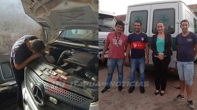 MAS AMBULANCIAS SERÁN REPARADAS POR MECÁNICOS ITAPUENSES EN FORMA GRATUITA