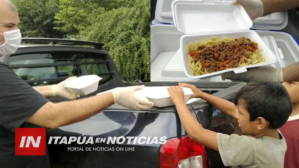 SIGUE LA GRAN ACCIÓN SOLIDARIA DE COCINAR ALMUERZOS QUE SE ENTREGAN GRATUITAMENTE