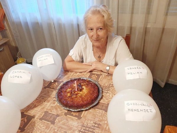 Usaron globos para completar la familia | Crónica