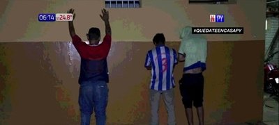 Seis personas detenidas por violar la cuarentena | Noticias Paraguay