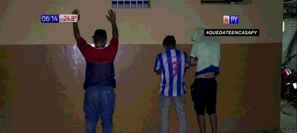 Seis personas detenidas por violar la cuarentena | Noticias Paraguay