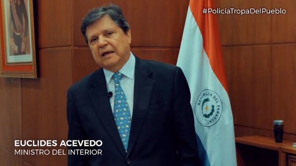 Tras pedir garrote para los inadaptados, ahora Acevedo señala “que no hay sitio para la violencia” - Nacionales - ABC Color