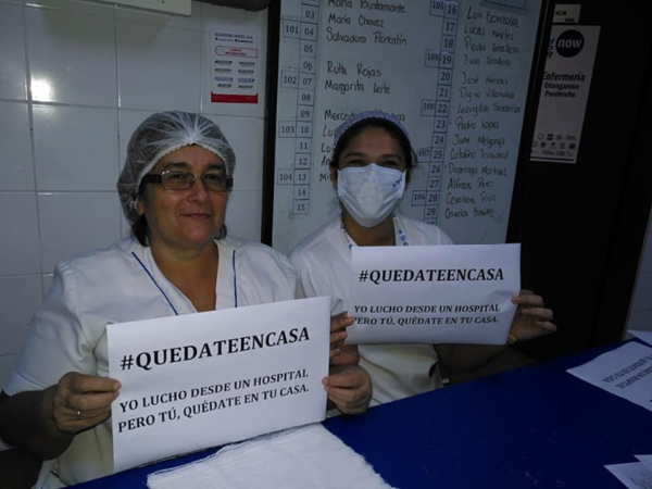 Coronavirus: Enfermeras recurren a Dios y a la oración por no contar con recursos de protección