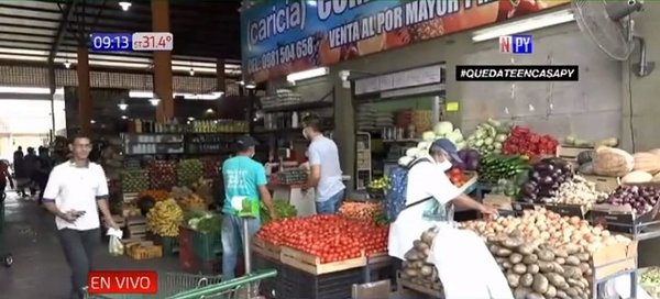Gran cantidad de compradores en el Abasto Norte | Noticias Paraguay