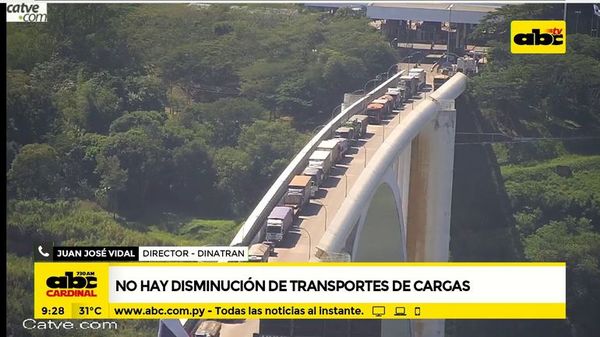 No hay disminución de transportes de cargas - ABC Noticias - ABC Color