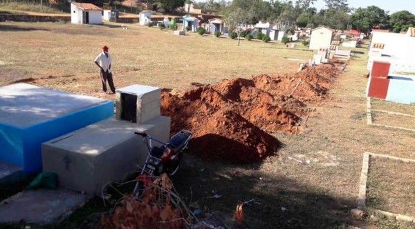 Psicosis en Luque: niegan entierro masivo tras excavación en cementerio
