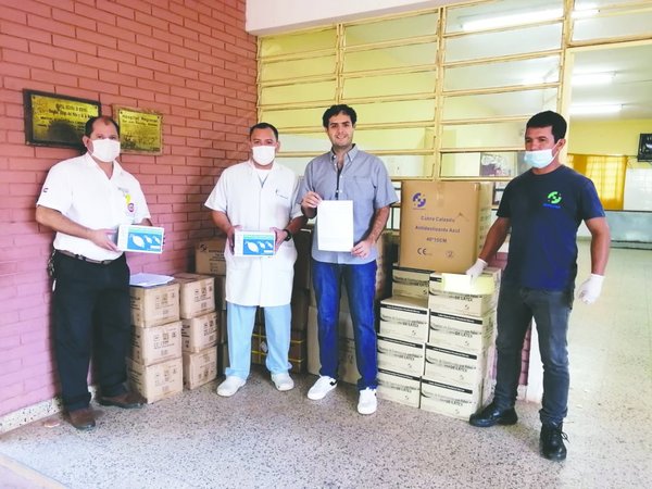 Litros de ayuda y kilos de esperanza