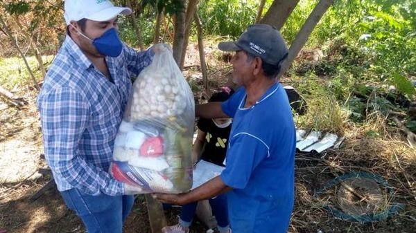 En Capitán Bado denuncian que las canastas básicas también solo son entregadas a correligionarios