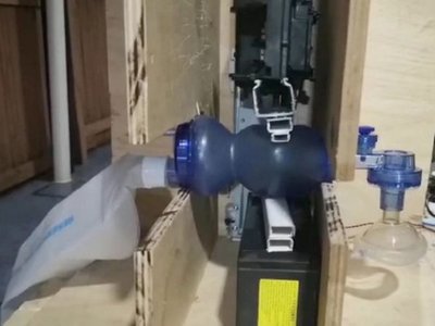 Presentaron proyectos de respiradores automáticos