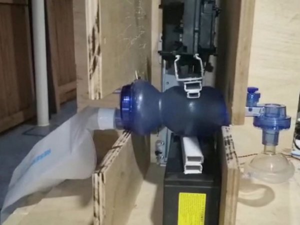 Presentaron proyectos de respiradores automáticos