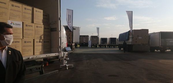 Itaipú entrega medicamentos e insumos de protección biológica para salud