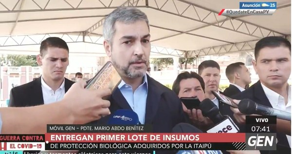 El subsidio subirá de 230 mil a 500 mil, anunció Abdo Benítez - ADN Paraguayo