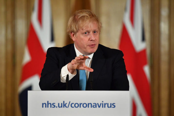 Boris Johnson, Primer Ministro del Reino Unido, da positivo a la prueba de coronavirus