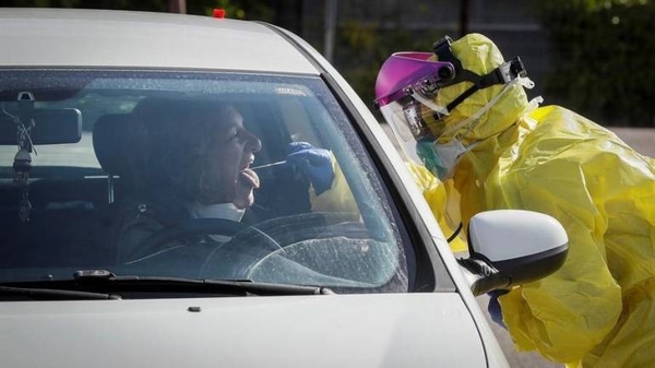 HOY / Uruguay hará test de COVID-19 sin que el paciente baje del auto