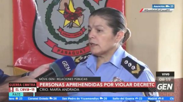 Cuarentena: Denuncian a agente policial por abuso durante control