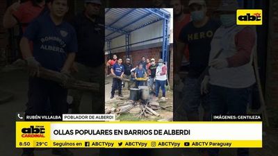 Realizan ollas populares en barrios de Alberdi - ABC Noticias - ABC Color