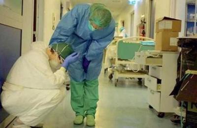 Fotos de un enfermero muestran la crisis en los hospitales de Italia por el covid-19 - C9N