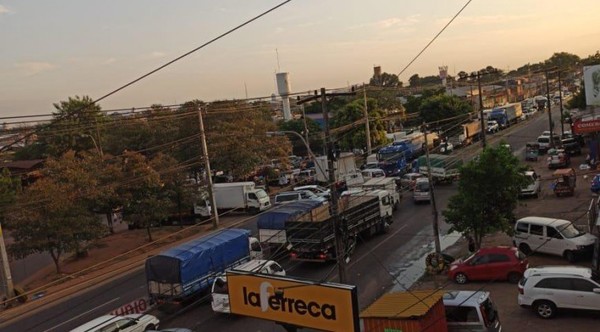 Tráfico infernal en inmediaciones del Abasto