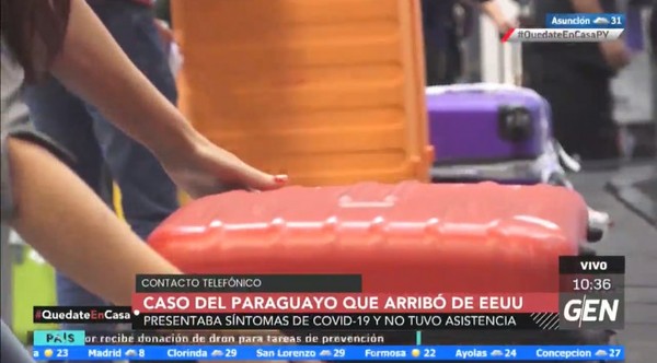 Su hijo llegó de EE.UU. y en aeropuerto ni le tomaron la temperatura: dio positivo a Covid-19