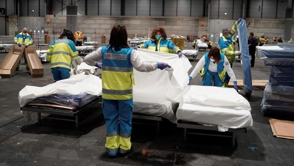 Coronavirus: España registró 769 muertes en un solo día » Ñanduti
