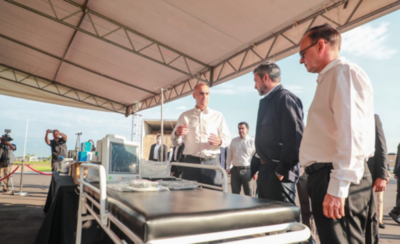 HOY / Ministerio de Salud recibe primer lote de insumos adquiridos por Itaipú