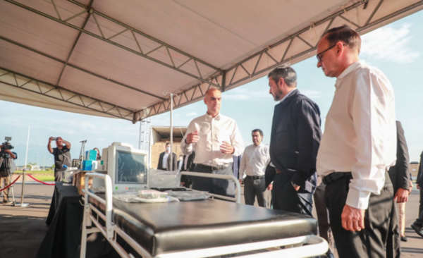 HOY / Ministerio de Salud recibe primer lote de insumos adquiridos por Itaipú