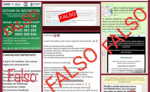 HOY / Delitos Informáticos investigan denuncias falsas relacionadas al Covid-19