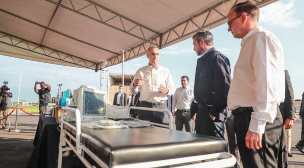 Ministerio de Salud recibe primer lote de insumos adquiridos por Itaipú