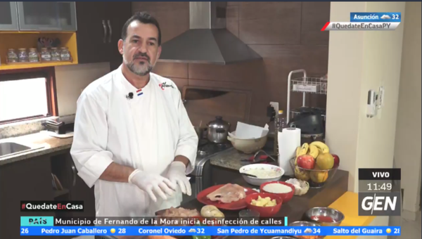 HOY / Cesár Villalba "El Cocinero" nos enseña a preparar platos económicos para estos días de aislamiento