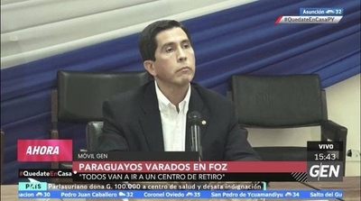 HOY / Ministro Federico González, sobre paraguayos varados en Foz
