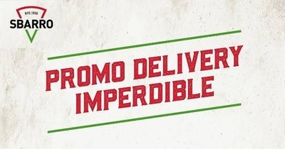 HOY / Sbarro lanza nueva promo de delivery con descuento en pizzas grandes