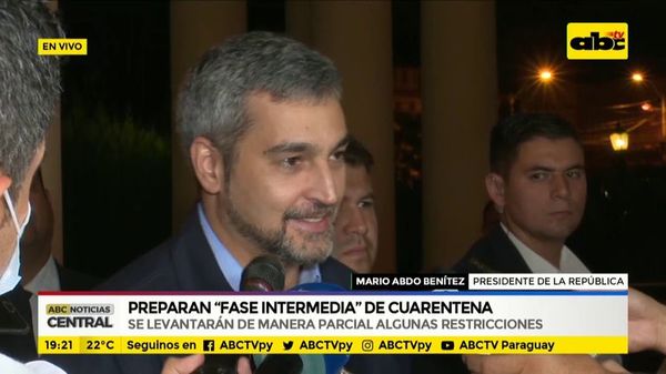 Covid-19: Preparan “fase intermedia” de cuarentena - ABC Noticias - ABC Color