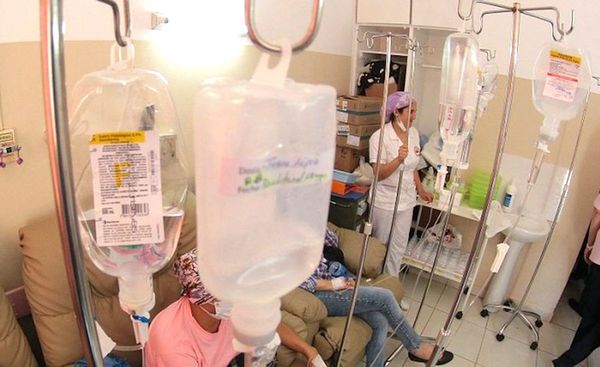 Pacientes con cáncer, sin medicamentos
