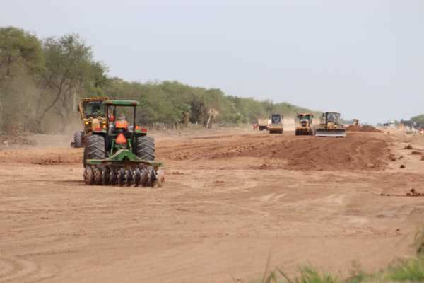 En la Ruta Transchaco las obras no paran