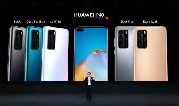 Huawei lanza su nueva serie de smartphones de la línea P40